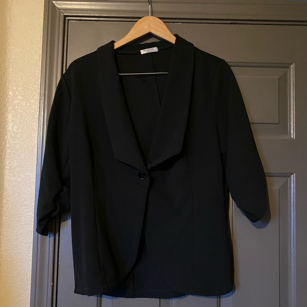 Beyove black blazers XXL like new